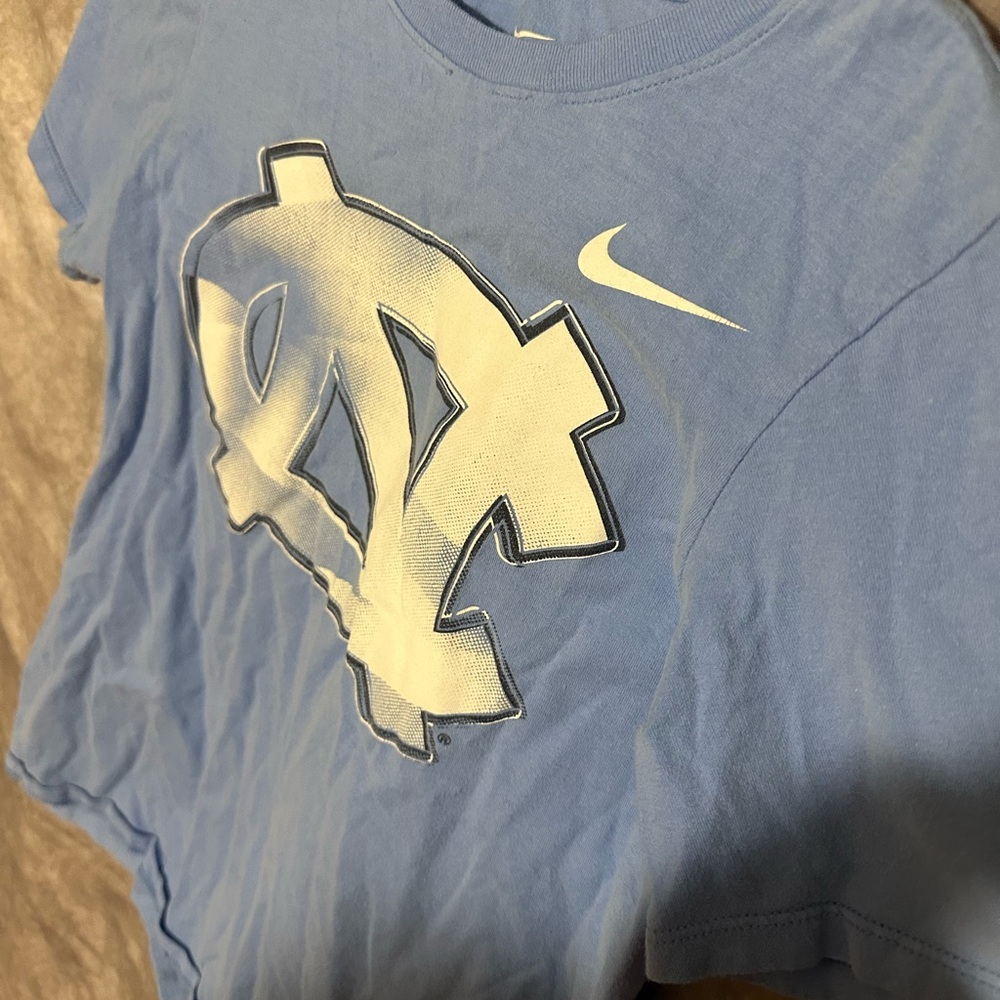 The Nike tee  Kids Light Blue Logo T-Shirt - Picture 2 of 3